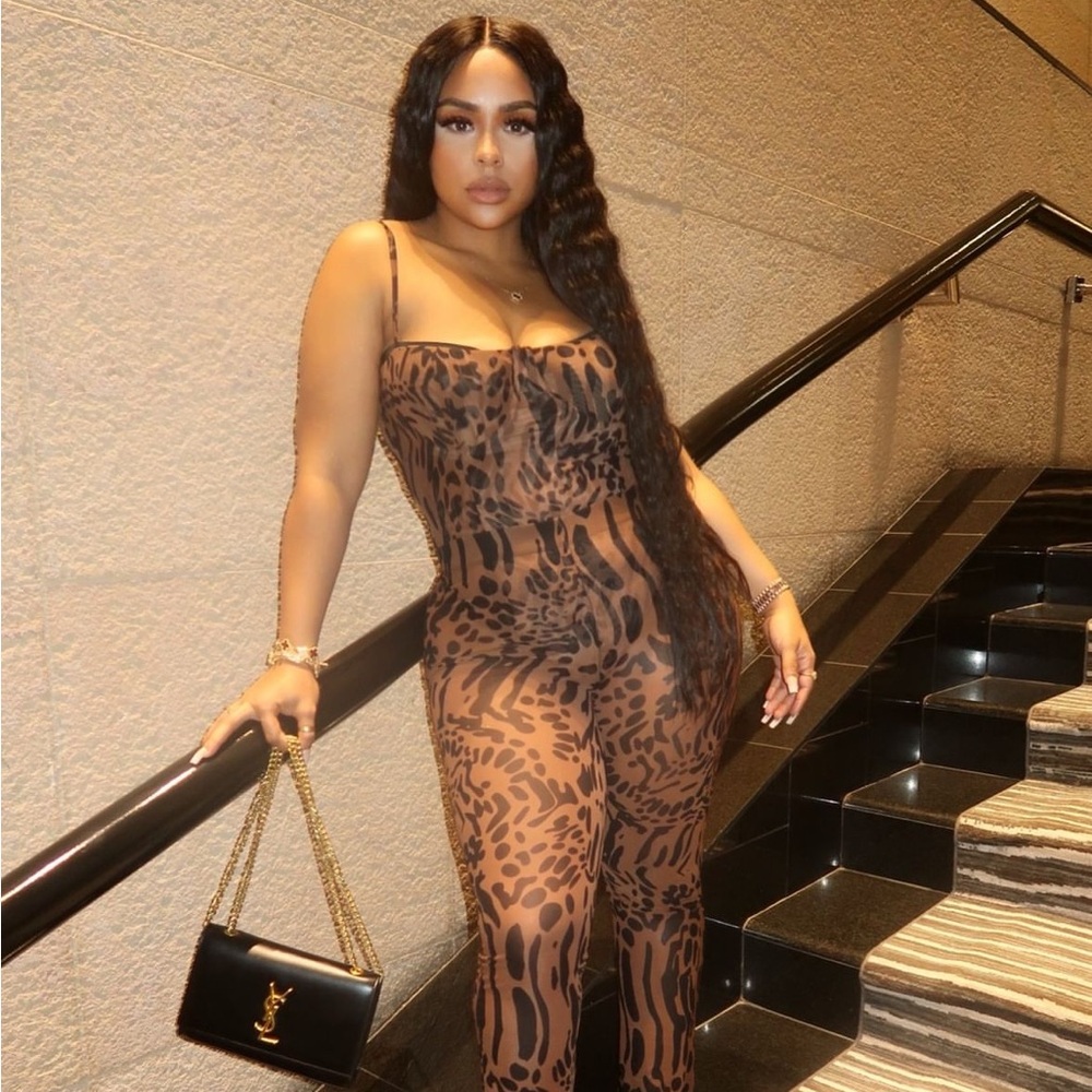 Good America Mesh Bustier Bodysuit